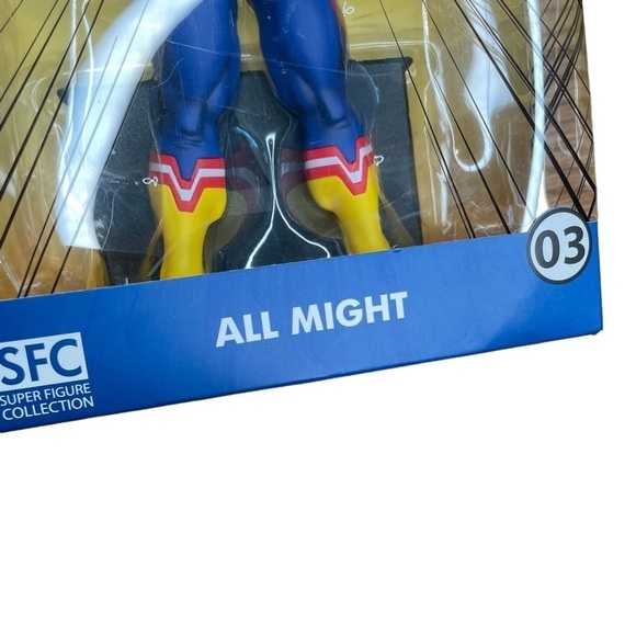 New My Hero Academia 8.7 Inch All Might Figure SFC #003 - Picture 4 of 6